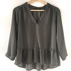 Nordstrom peplum blouse